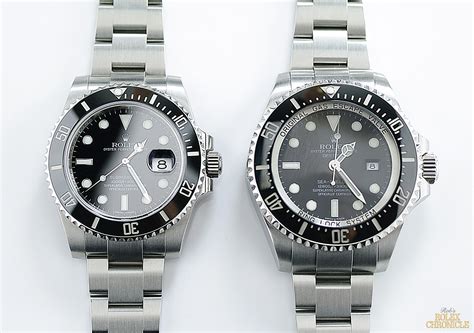 rolex sea dweller vs deepsea